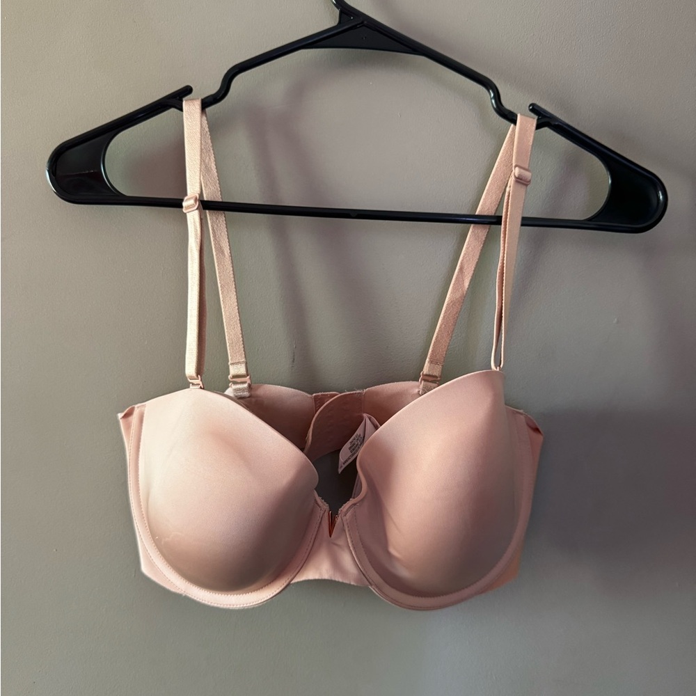 Nude VS Strapless Push-up Bra